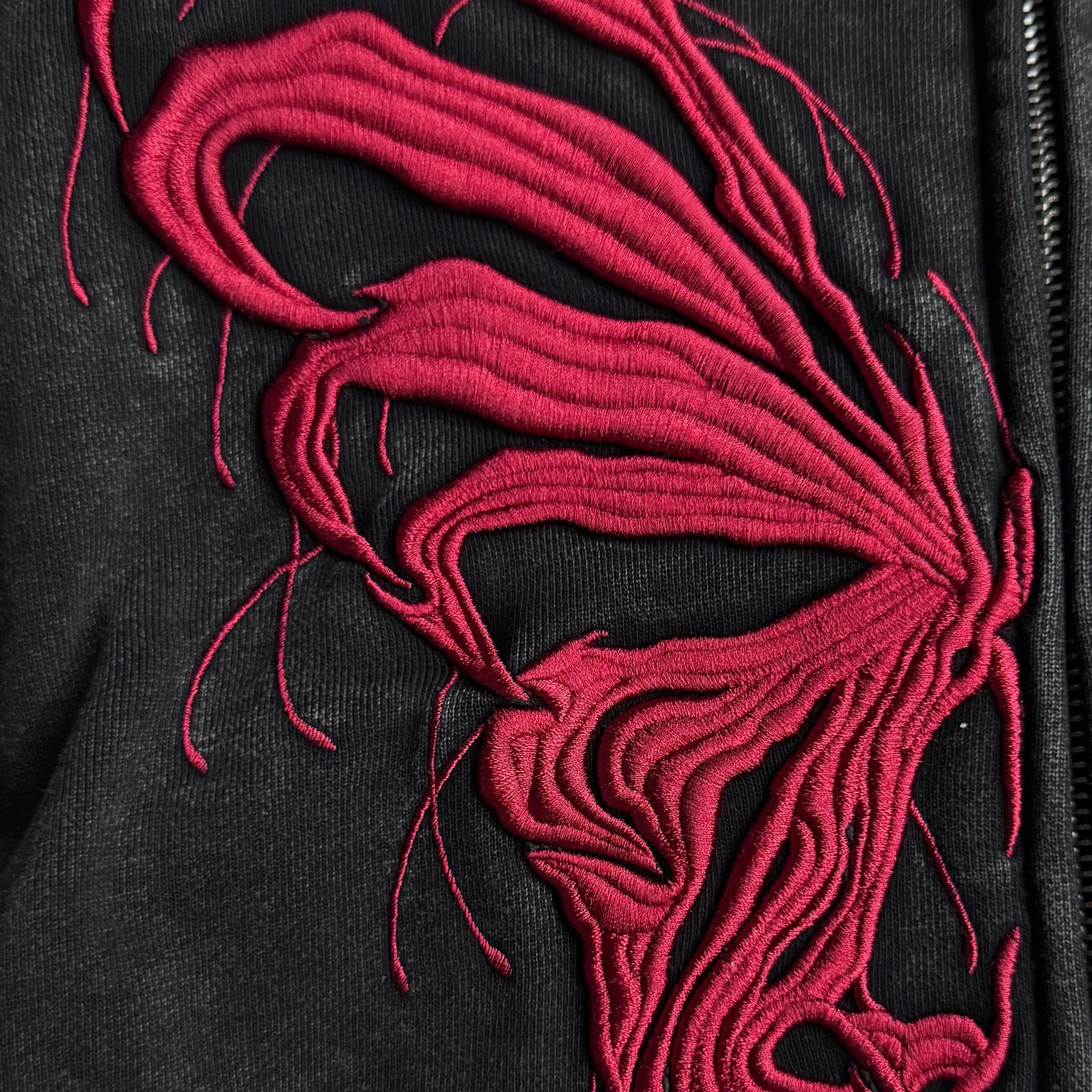Noir 'Seraph' Zip Hoodie