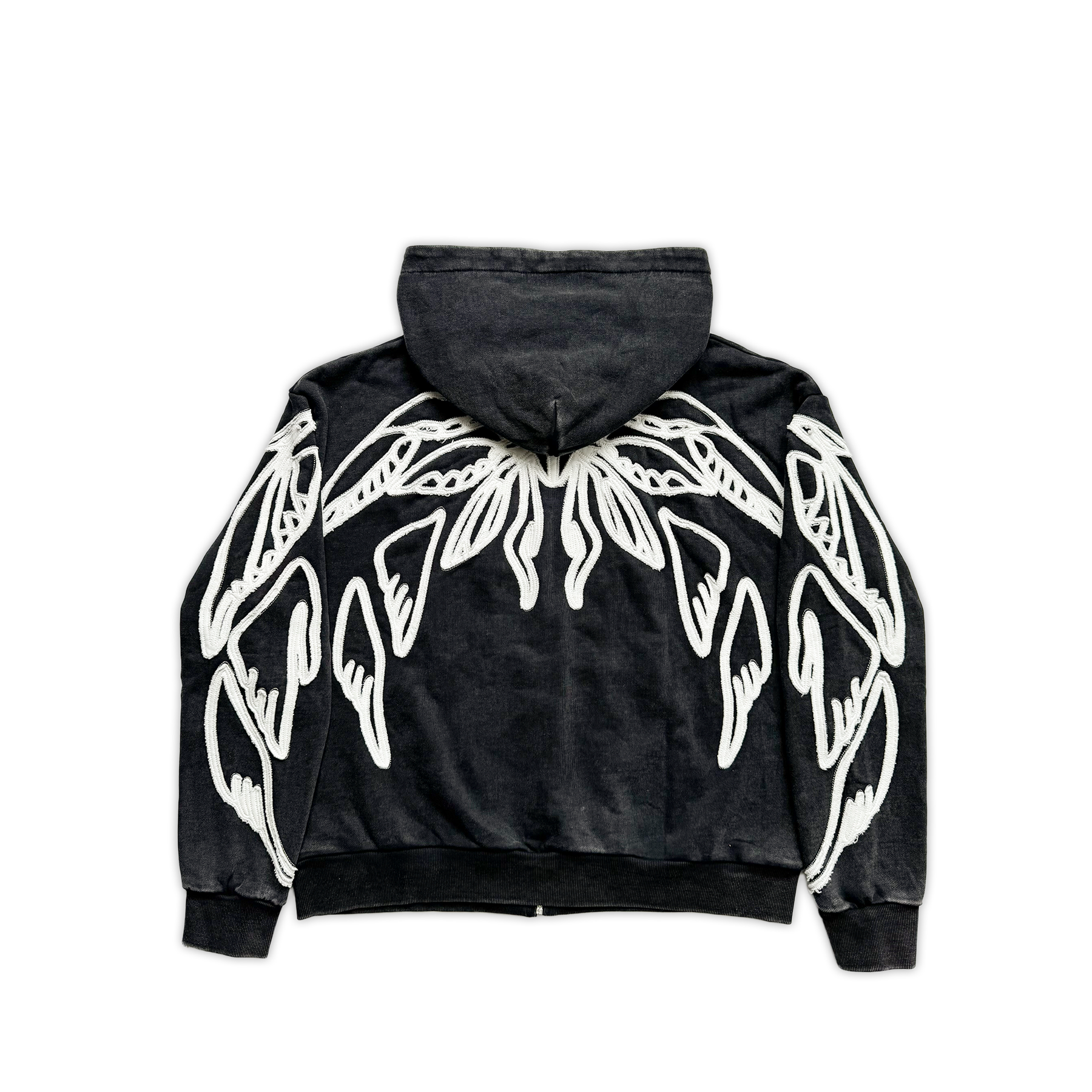 Noir 'Seraph' Zip Hoodie