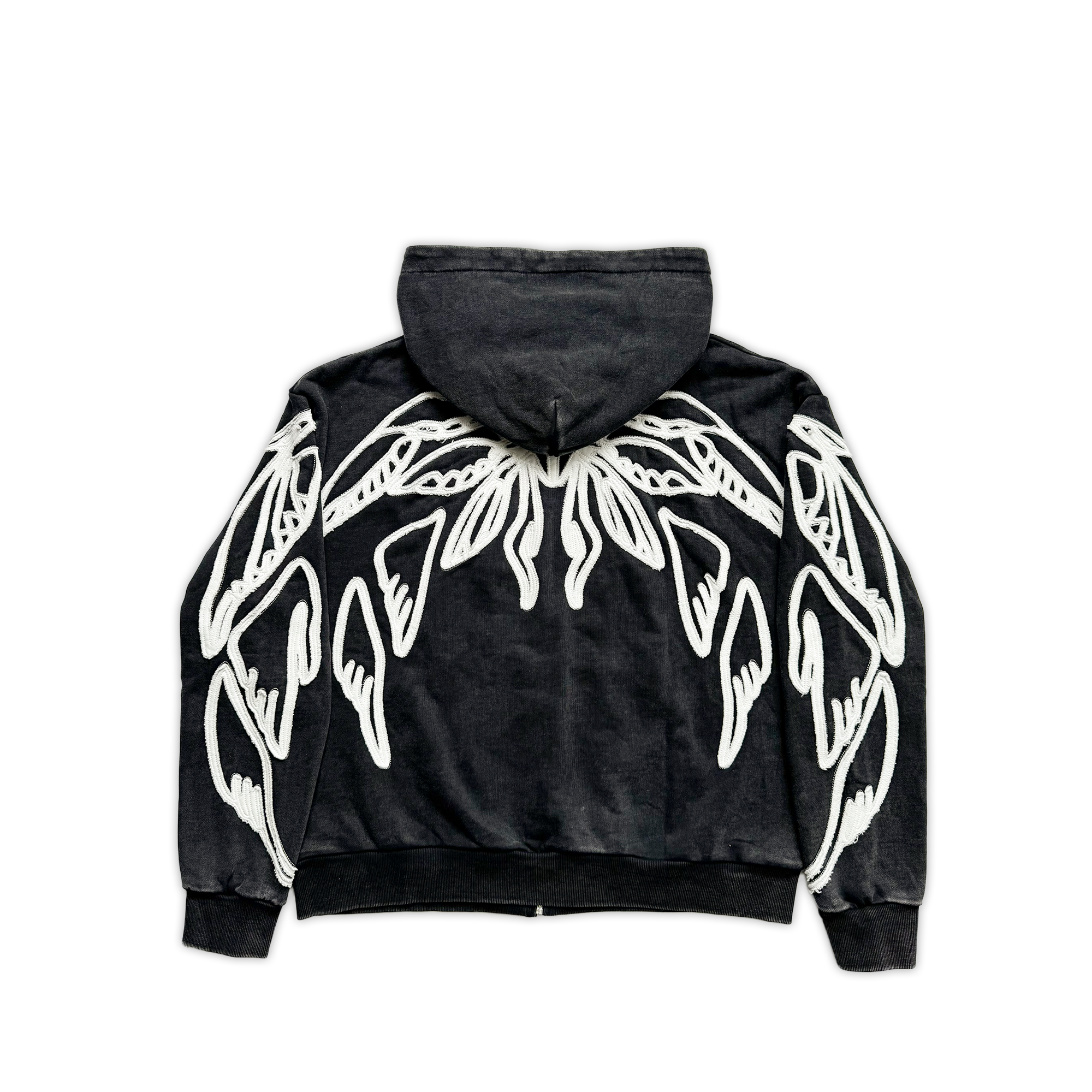 Noir 'Seraph' Zip Hoodie