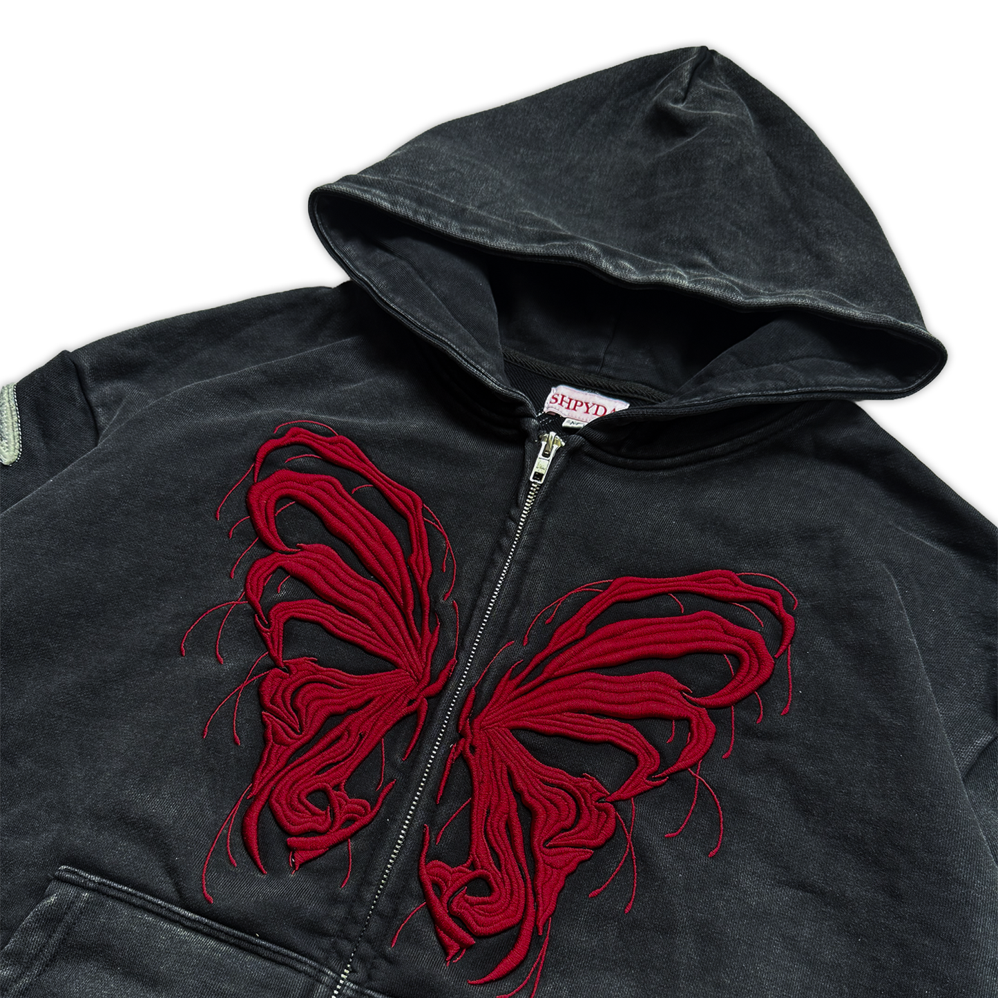 Noir 'Seraph' Zip Hoodie