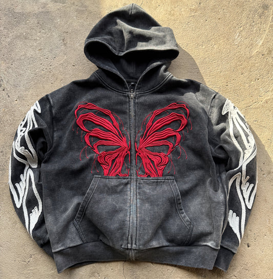 Shpyda Embroidered Patches Hoodie